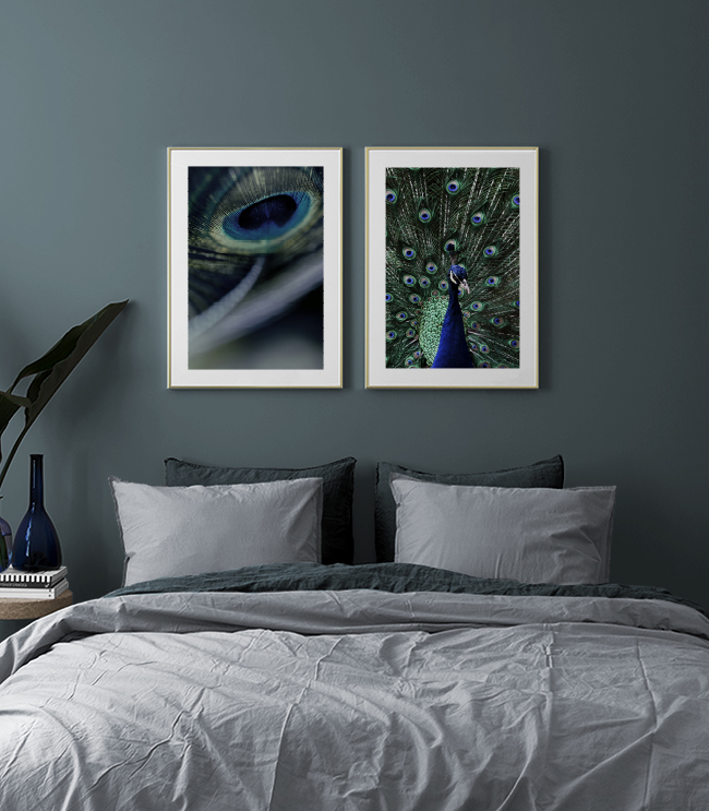 Schlafzimmer Dunkle Wand - The Mid Century Modern Living Room